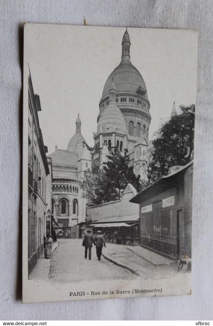 Paris 75, rue de la Barre, Montmartre