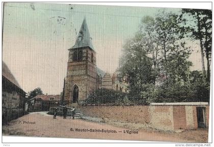 Carte Postale Ancienne de HAUTOT SAINT SULPICE