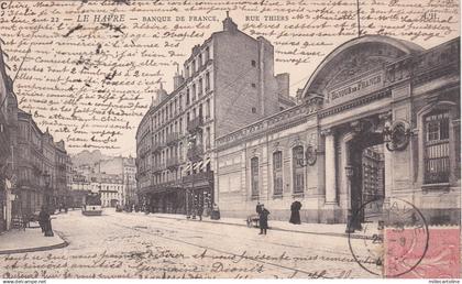 FRANCE - Le Havre - Banque de France 1904