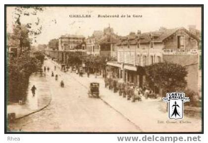 77 Chelles - CHELLES - Boulevard de la Gare - cpa