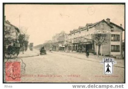 77 Chelles - CHELLES - Boulevard de la Gare - GOURNAY - cpa