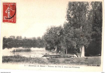 Carte POSTALE Ancienne de  ISLES les VILLENOY - Pointe de l'Ile