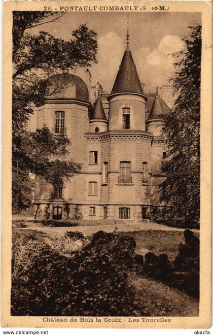 CPA Pontault-Combault - Chateau de Bois la Croix - Les Tourelles (1038195)