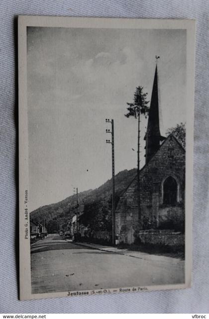 Jeufosse, route de Paris, Yvelines 78