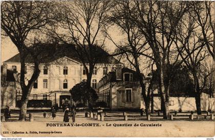 CPA FONTENAY-la-Comte - Le Quartier de Cavalerie (112725)