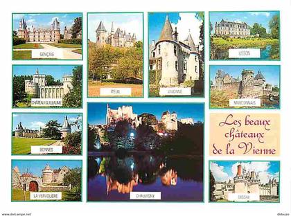 86 - Vienne - Chateaux de la Vienne - Multivues - CPM - Voir Scans Recto-Verso