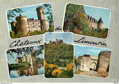 87 - Haute Vienne - Limousin - Chateaux en Limousin - Multivues - Carte Neuve - CPM - Voir Scans Recto-Verso