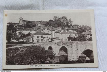 Solignac, vue du pont, Haute Vienne 87