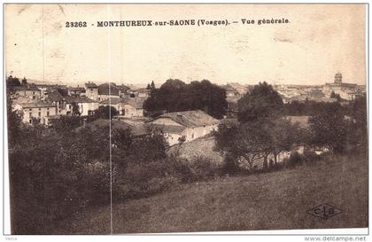 Carte Postale Ancienne de MONTHUREUX sur SAONE