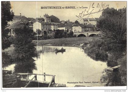 Carte Postale Ancienne de MONTHUREUX sur SAONE