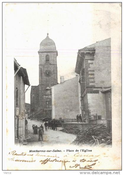 Carte Postale Ancienne de MONTHUREUX sur SAONE