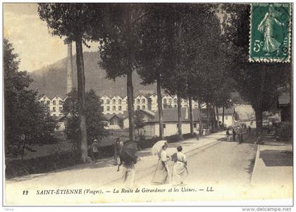 Carte Postale Ancienne de SAINT- ETIENNE les REMIREMONT