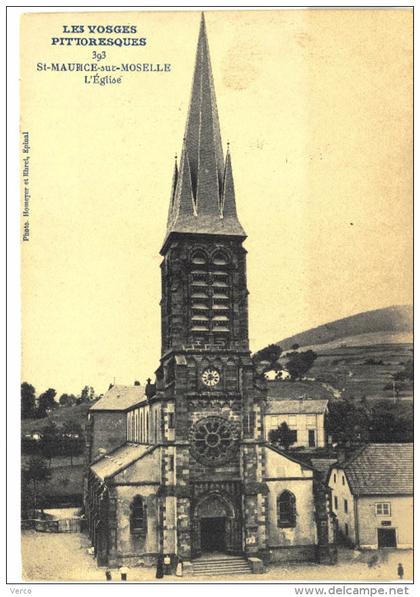 Carte Postale Ancienne de SAINT MAURICE sur MOSELLE