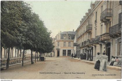 Contrexéville - Quai et Rue Salabéry