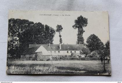 Courgenay, le moulin, Yonne 89