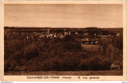 CPA COULANGES-sur-YONNE - Vue générale (108359)