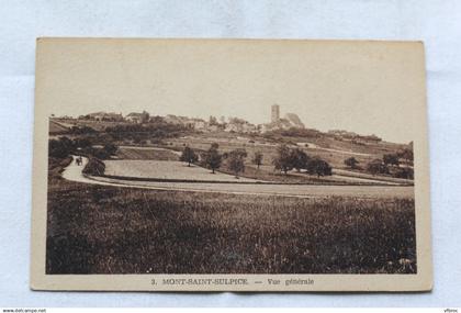 Mont Saint Sulpice, vue générale, Yonne 89