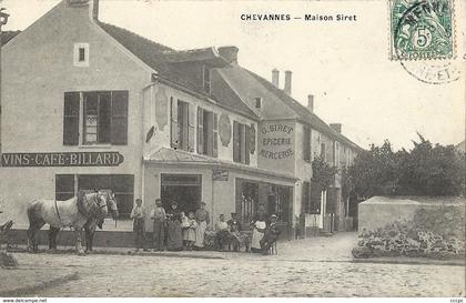 CPA Chevannes Maison Siret