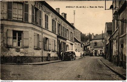 CPA ANDILLY - Rue de PARIS (107899)