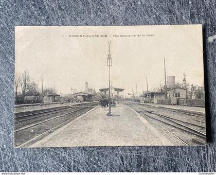 CPA 95 ERMONT EAUBONNE LA GARE 60