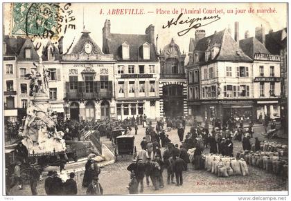 Carte Postale Ancienne de ABBEVILLE