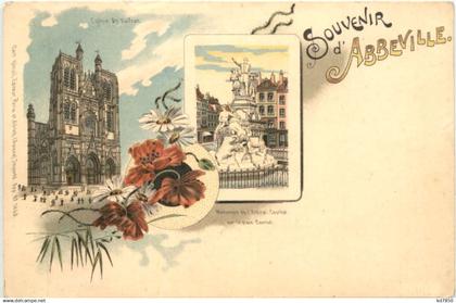 Souvenir d Abbeville - Litho