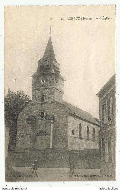 Acheux (80-Somme) l'Eglise