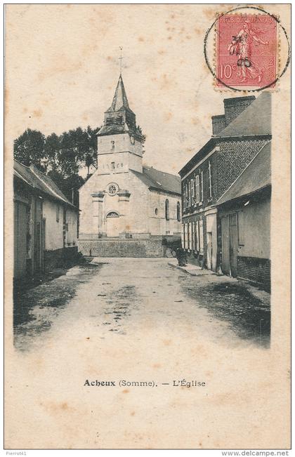 ACHEUX - L'Église