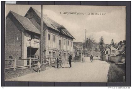 27 - Acquigny - Le Moulin a Blé - animée