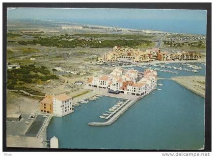 34 Le Grau d'Agde Agde vue aerienne    D34D  K34003K  C34003C RH049941