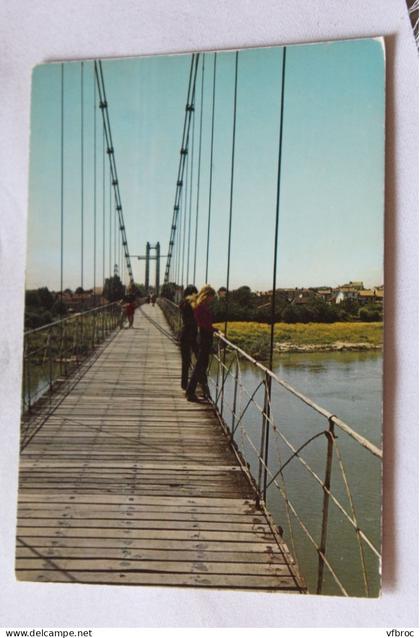 Cpm, Agen, le pont sur la Garonne, Lot et Garonne 47