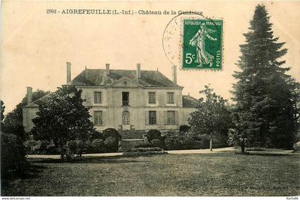 aigrefeuille sur maine * le château de la guidoire