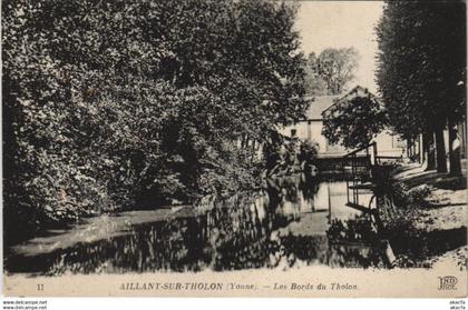 CPA AILLANT-sur-THOLON Les Bords du Tholon (1198075)