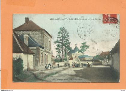 CPA  - Ailly le Haut Clocher  -(Somme) - Les quatre.......