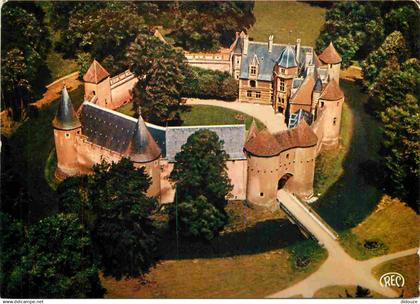 18 - Ainay le Vieil - Le Château - Vue aérienne - CPM - Voir Scans Recto-Verso