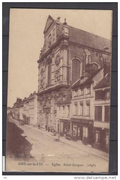 62 - Aire sur la Lys - Eglise  Saint Jacques