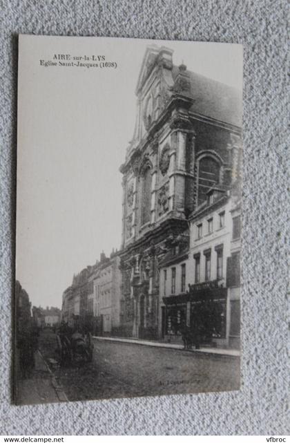 Aire sur la Lys, église saint Jacques, Pas de Calais 62