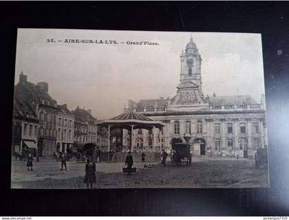 CPA - Aire sur la Lys - Grand' Place