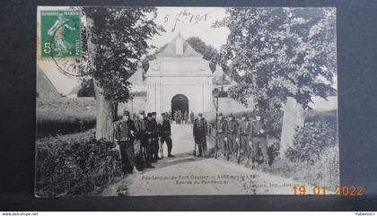 CPA - Aire-sur-la-Lys - Pénitencier du Fort Gassion - Entrée du Pénitencier