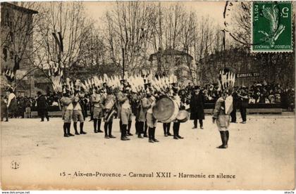 CPA AIX-en-PROVENCE - Carnaval XXII - Harmione en silence (256383)