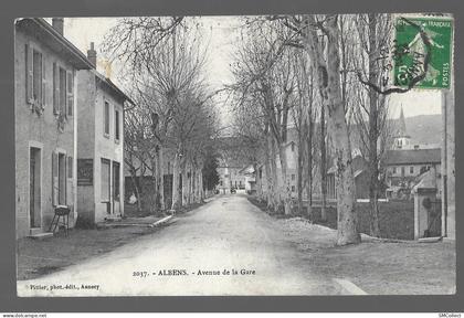 Albens, avenue de la gare (A16p45)