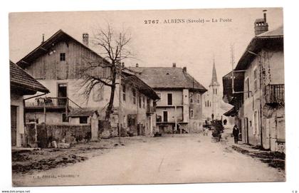 Albens - La Poste  -  CPA °J