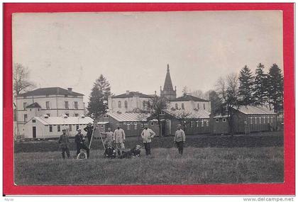 57 - ALBESDORF - ALBESTROFF - STE ANNE - CARTE PHOTO - LAZARET - CROIX ROUGE - FELDPOST