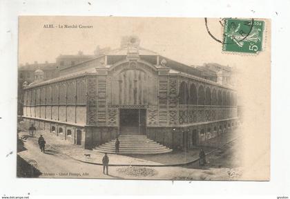 ALBI LE MARCHE COUVERT 1908