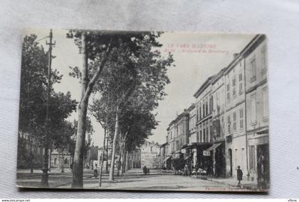 Cpa 1916, Albi, boulevard de Strasbourg, Tarn 81