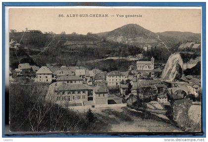 74 - ALBY sur CHERAN -- Vue générale