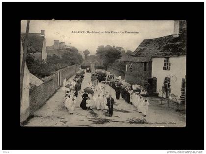 56 - ALLAIRE - Procession - Fête-Dieu