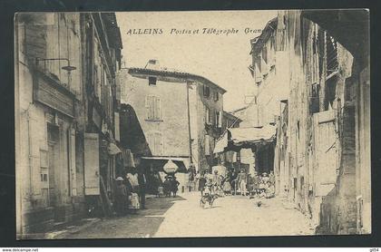 alleins grande rue,postes et telegraphe  - xj93