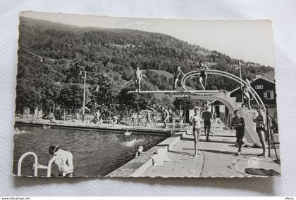 Cpsm, Allevard les bains, la piscine, Isère 38