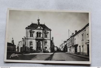 Cpsm , Allonnes, place de la mairie, Maine et Loire 49